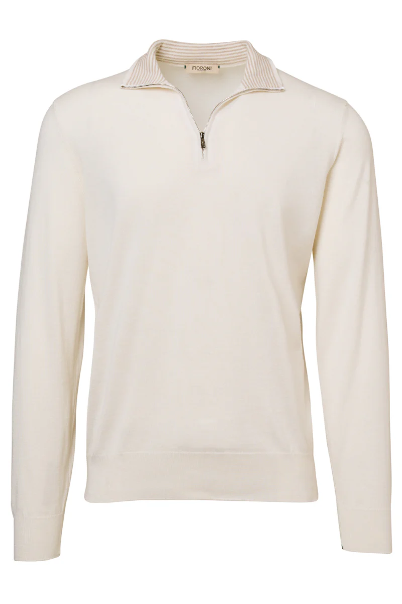 1/4 Zip Lightweight Sweater