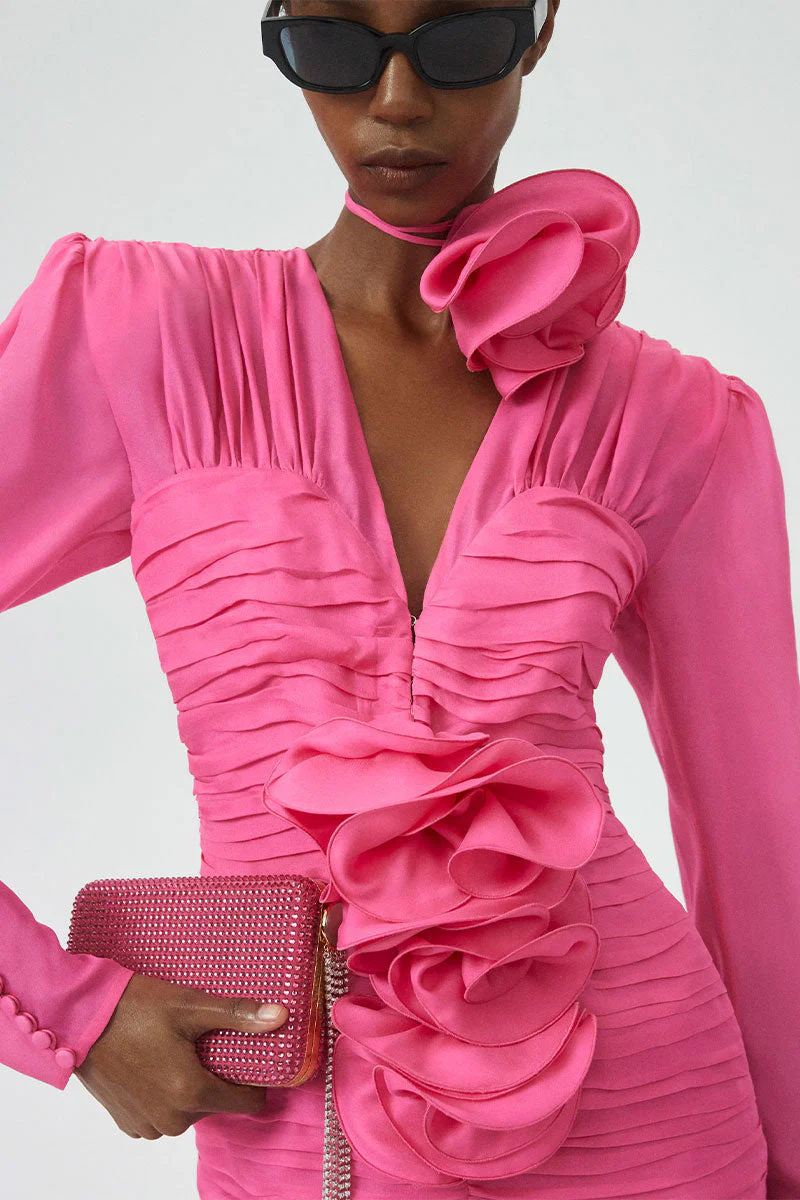 Pink Mini Dress - Image 4