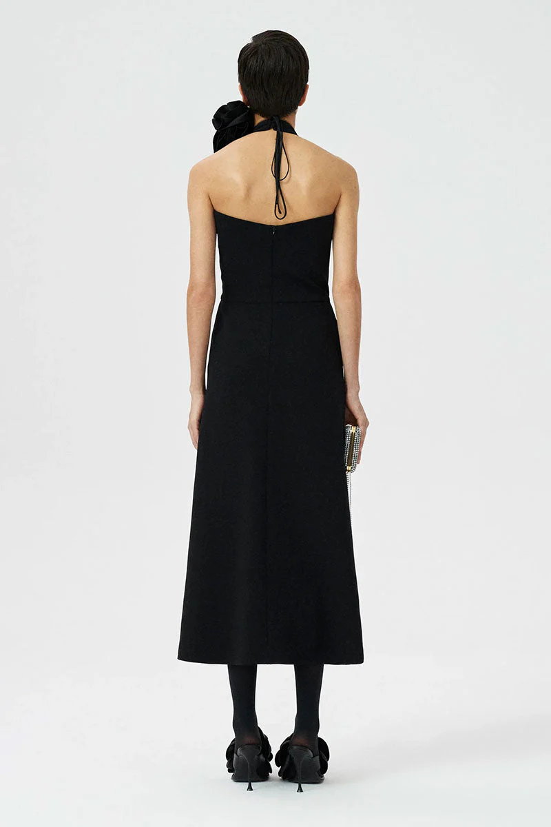 Black Halter Dress - Image 3