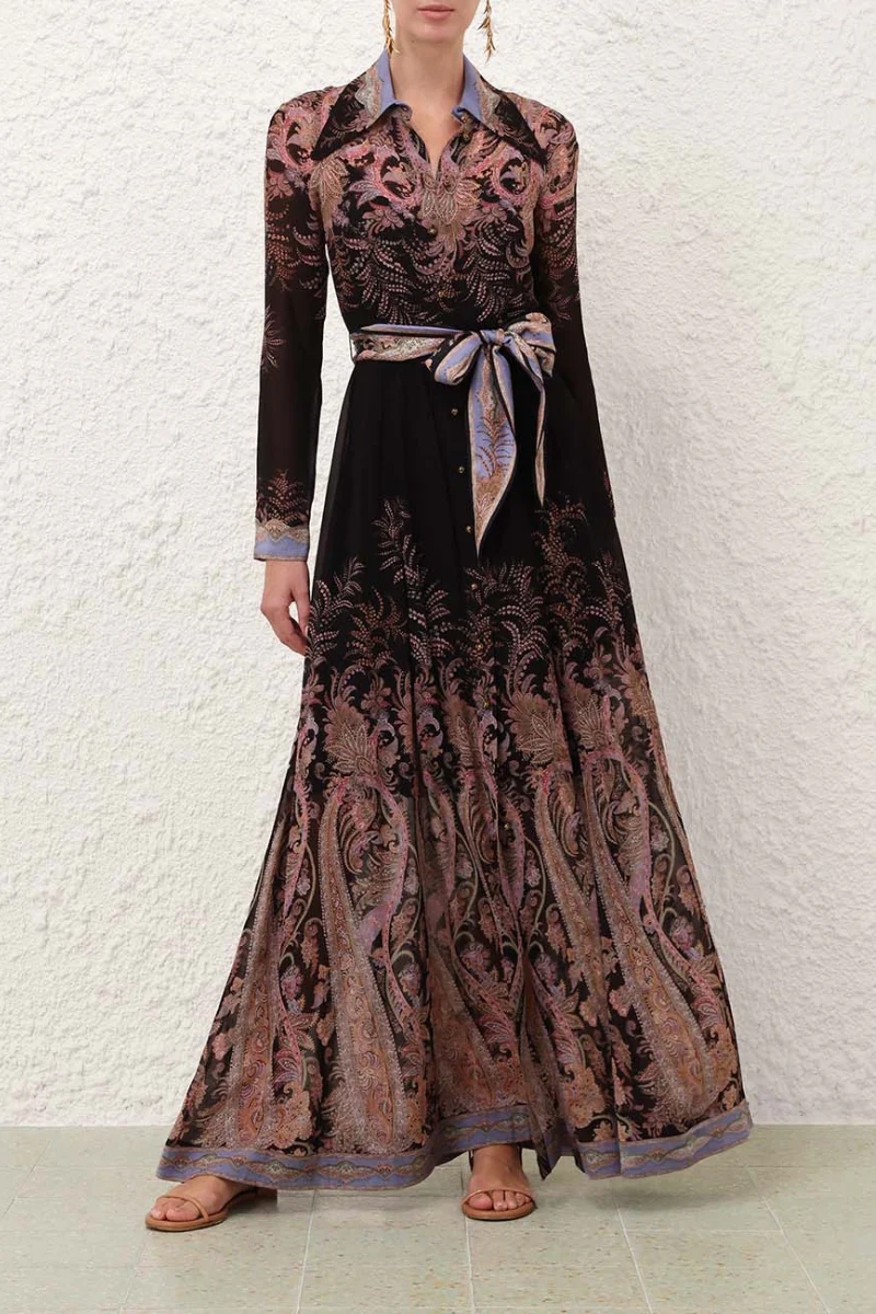 Alchemy Buttoned Sheath Dress - Image 2