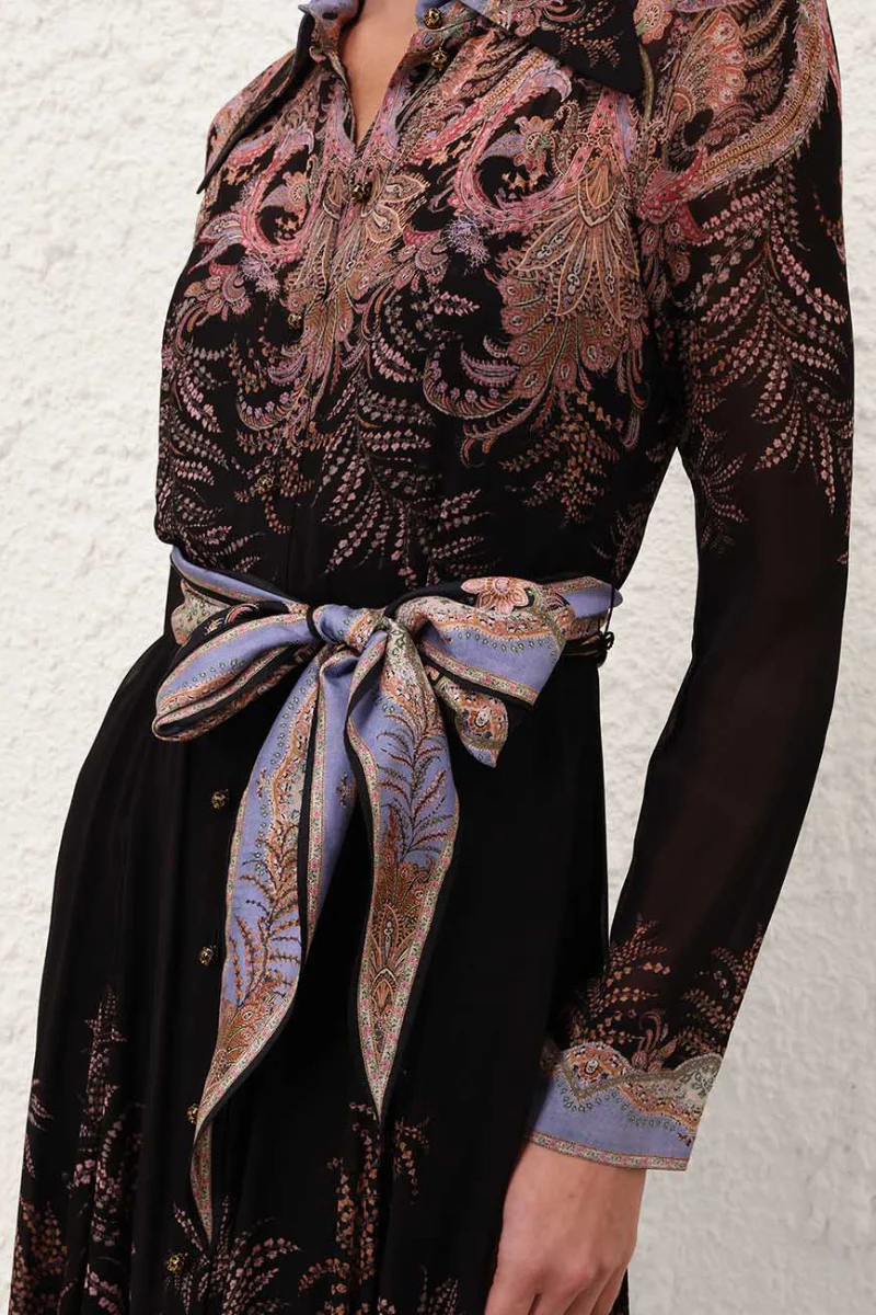 Alchemy Buttoned Sheath Dress - Image 3