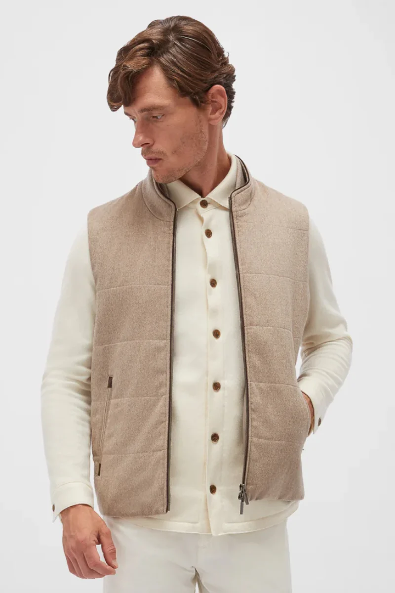 Arena Cashmere Vest - Image 2