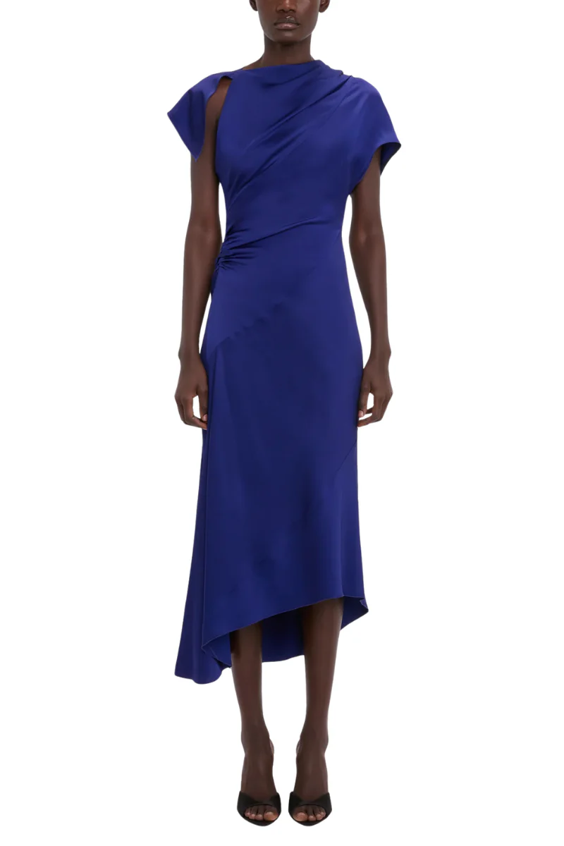 Asymmetric Twist Dress