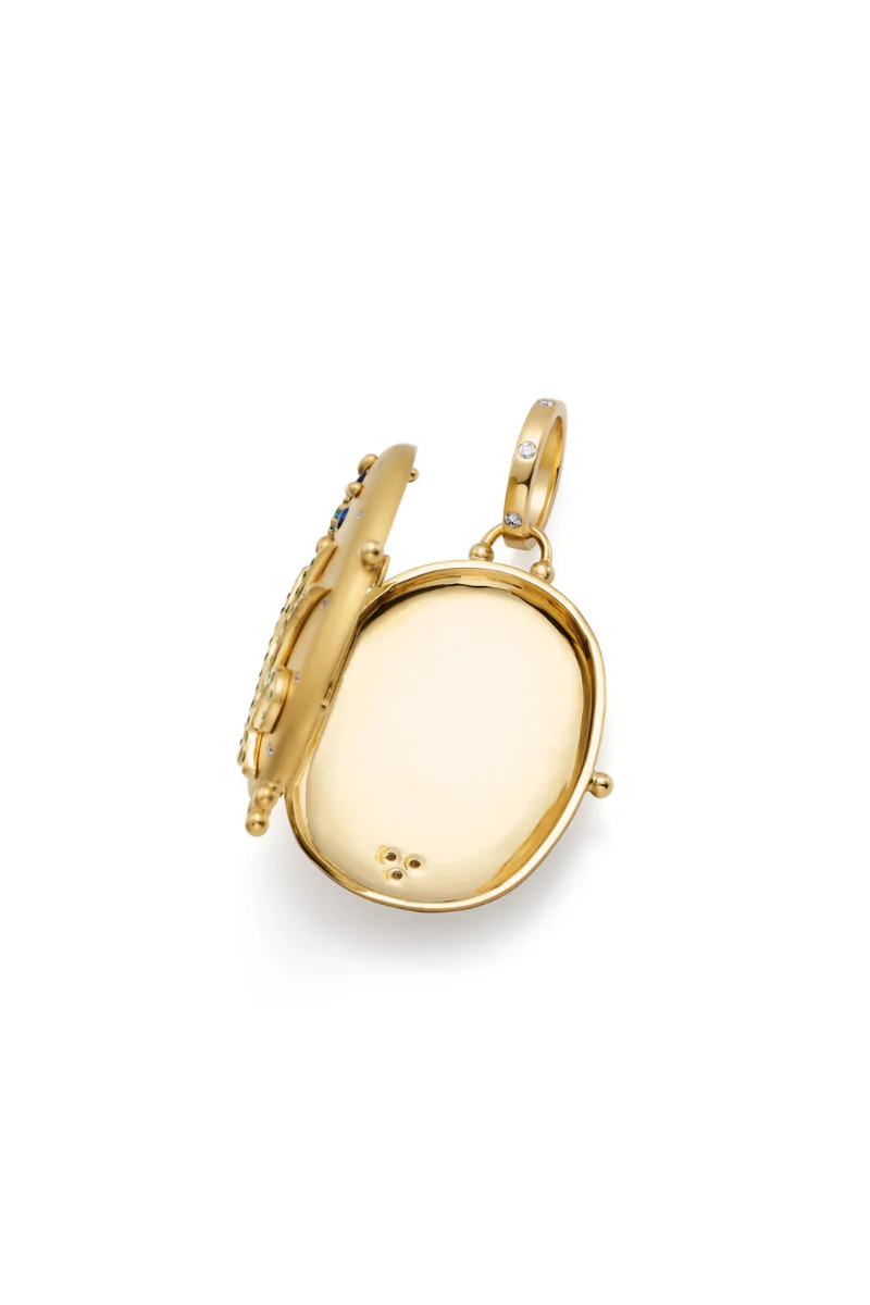 Blue Sapphire Primavera Locket - Image 3
