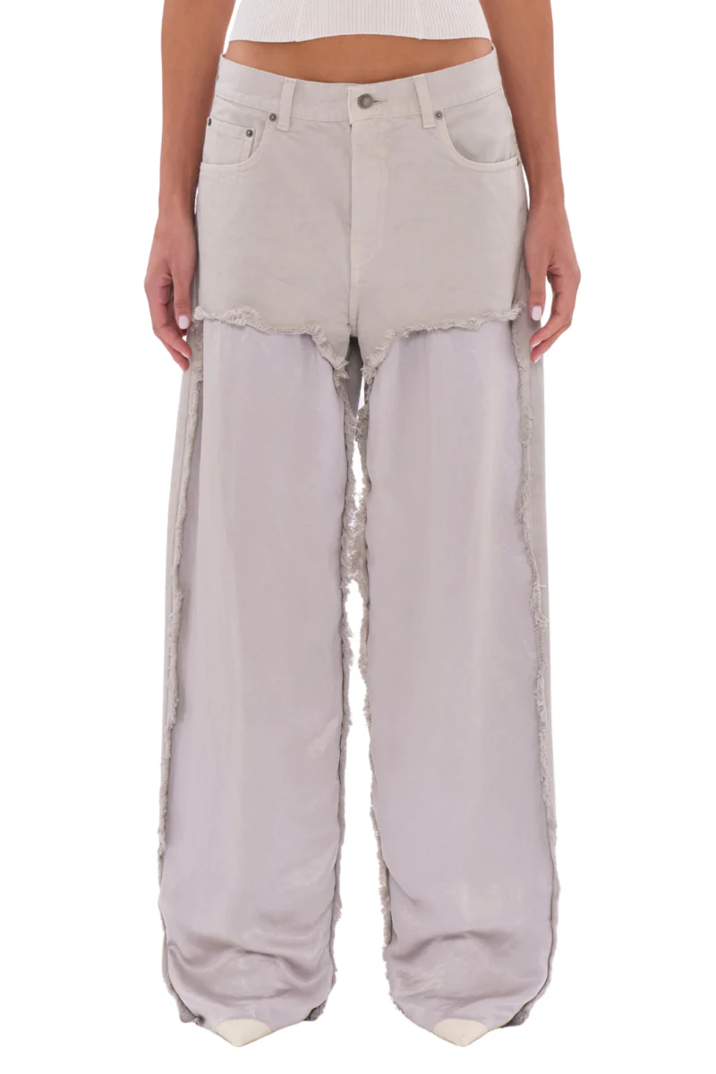 Bonny Satin Bull Denim