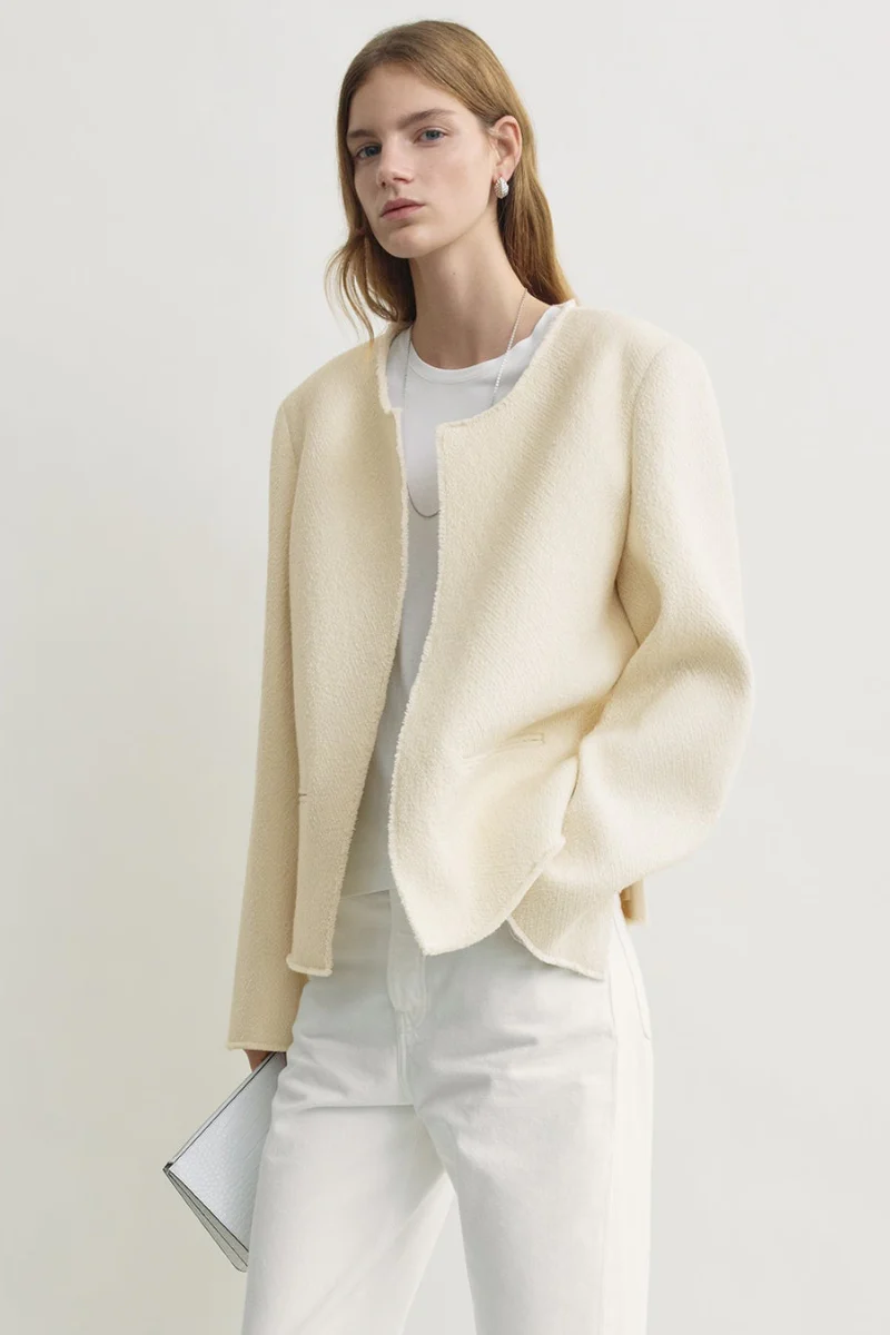 Bouclé Blazer - Image 2