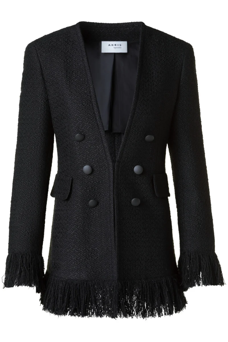 Boucle Tweed Jacket - Image 3
