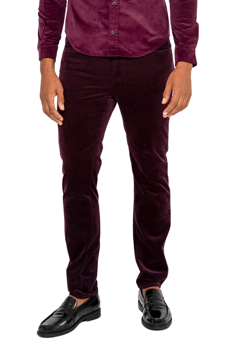 Brando Velvet Plum Jeans