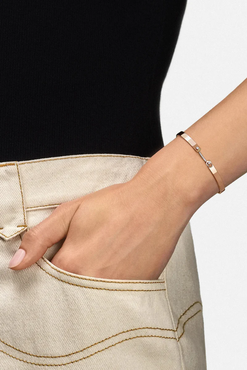 Business Meeting Mood Bangle, 4mm - Image 2