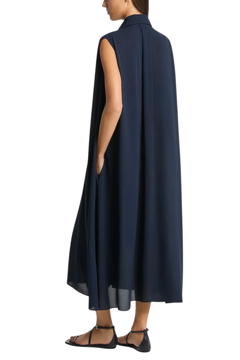 Cap Sleeve Shirt Dress - Image 2