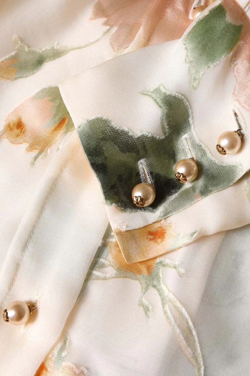 Carousel Burnout Blouse - Image 2
