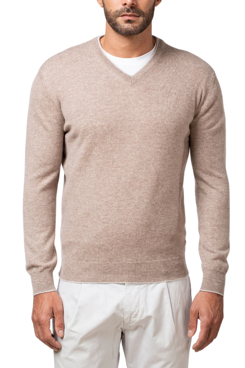Cashmere V-Neck - Image 2