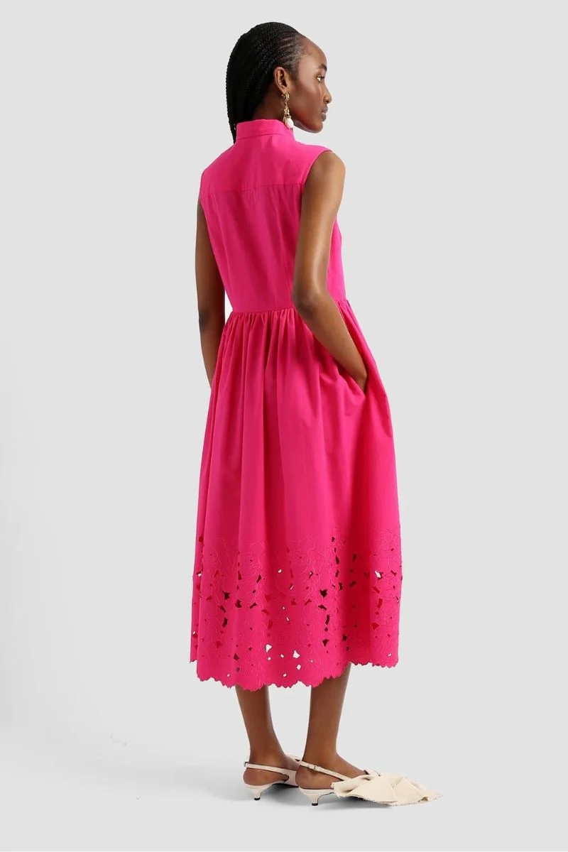 Cerise Shirt Dress - Image 2