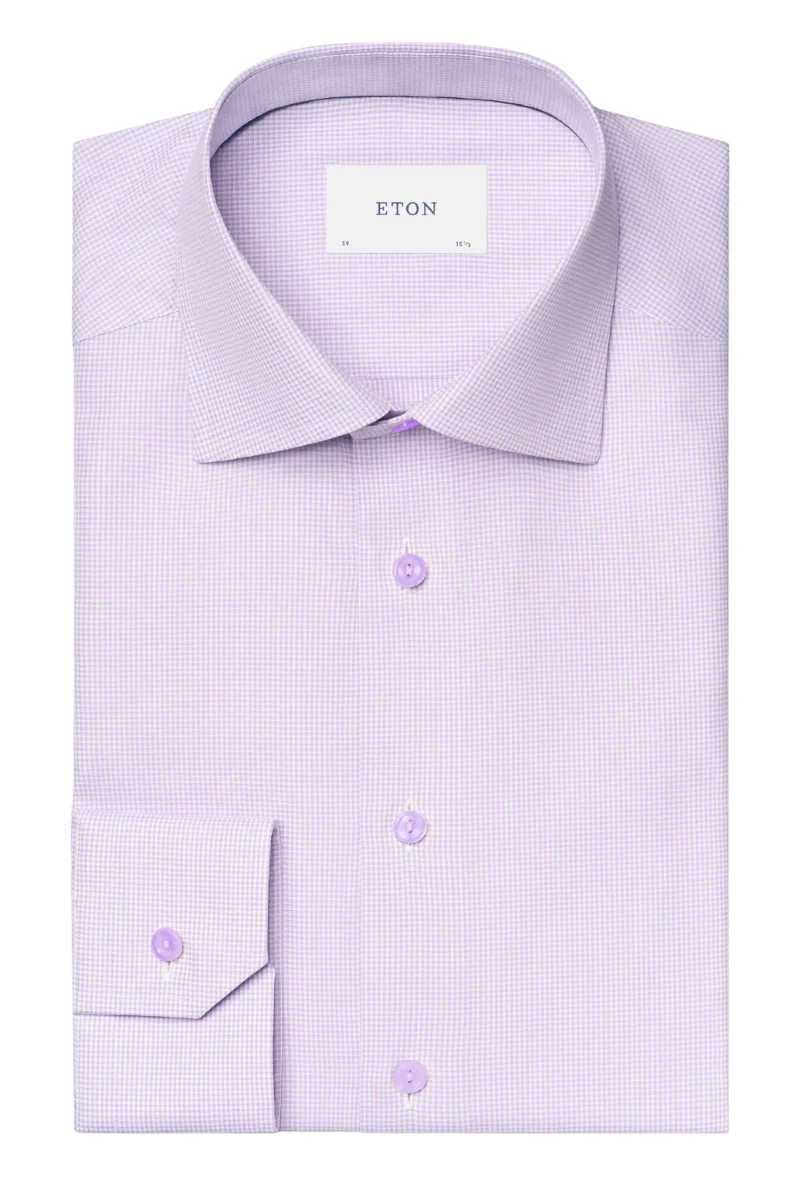 Check Twill Dress Shirt