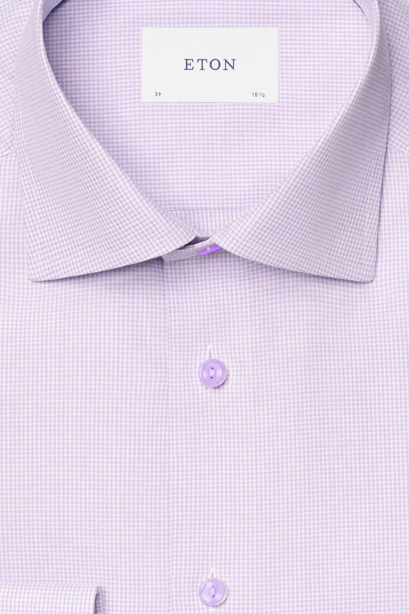 Check Twill Dress Shirt - Image 2