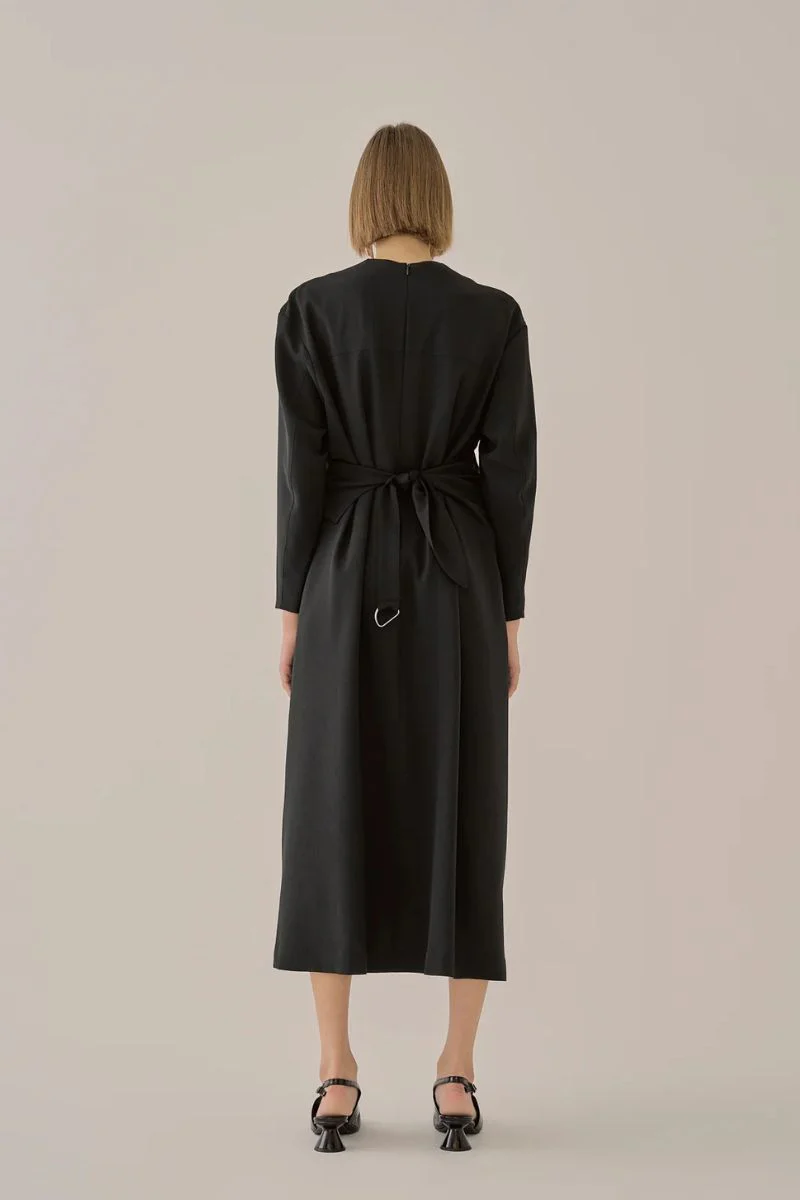 Claire Wrap Waist Dress - Image 3