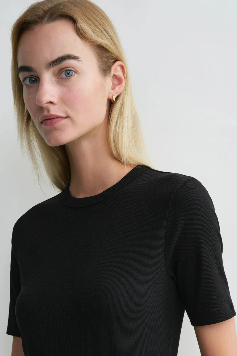 Classic Rib Tee - Image 3