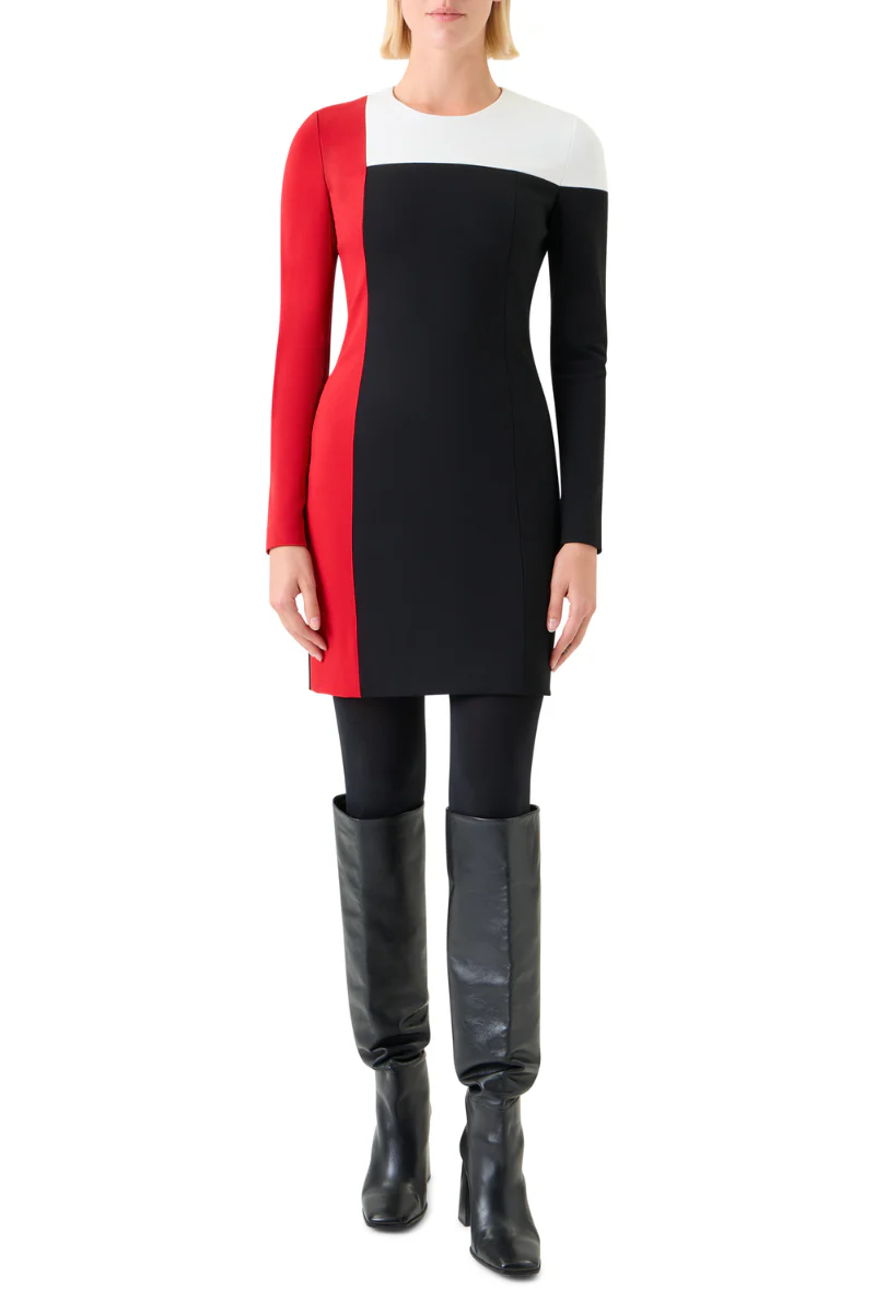 Colorblock Shift Dress
