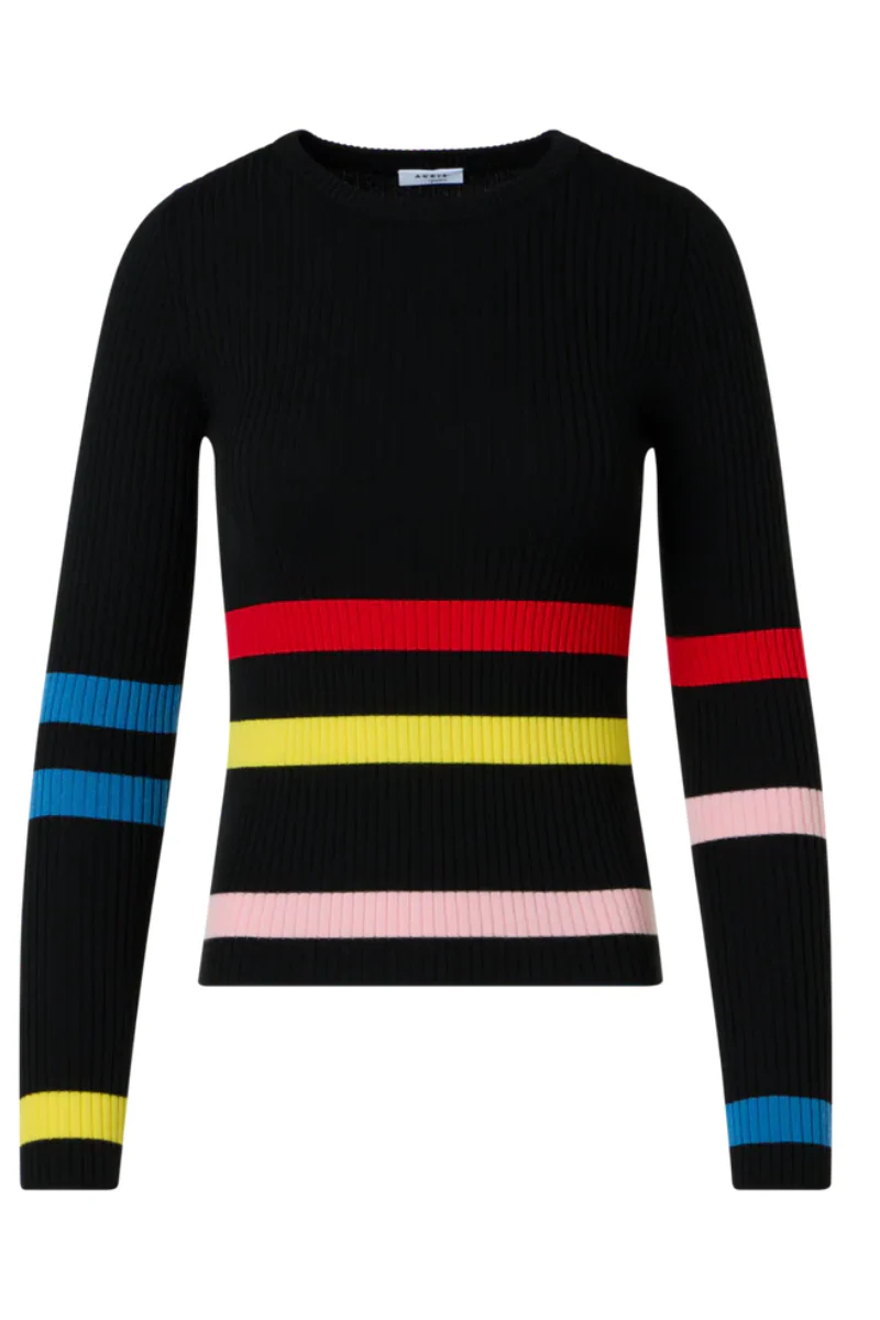 Colorblock Stripe Sweater