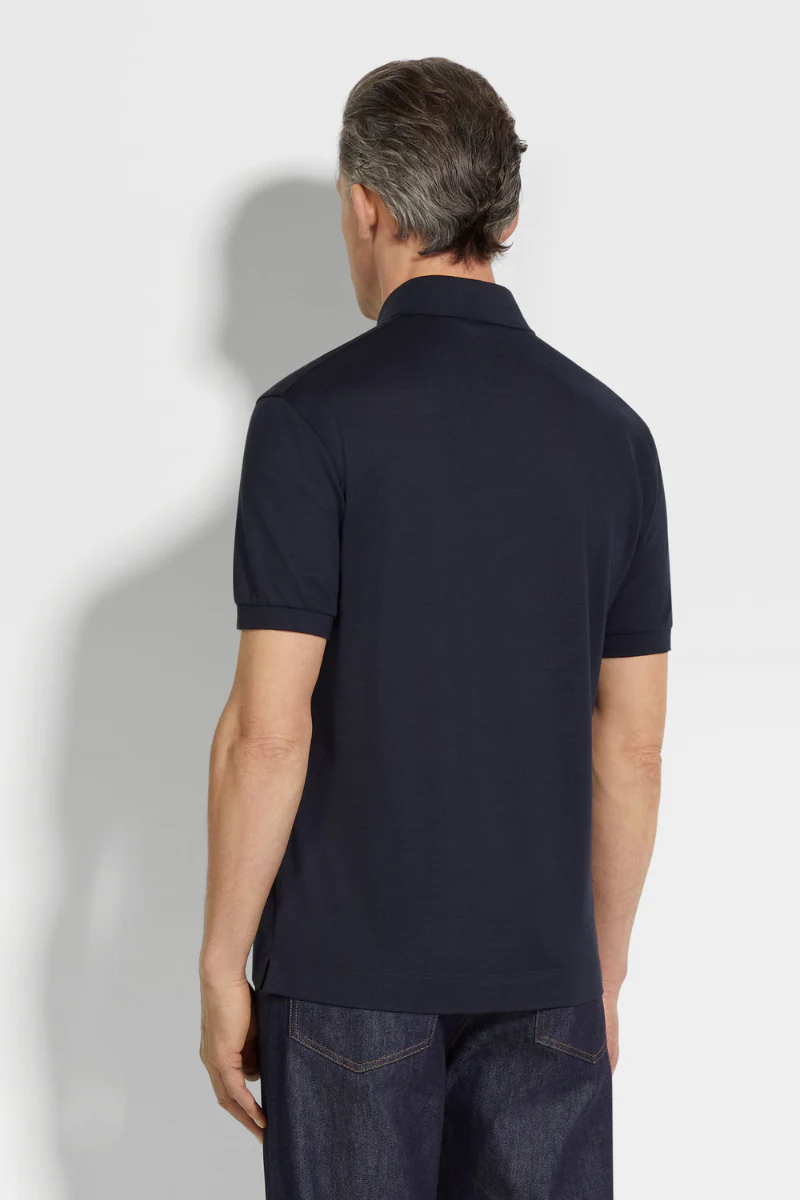 Cotton Silk Polo - Image 3