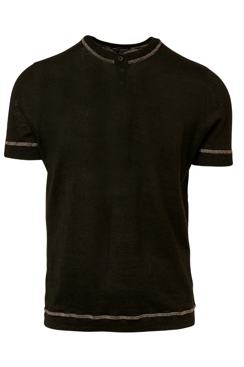 Coverstitch Henley