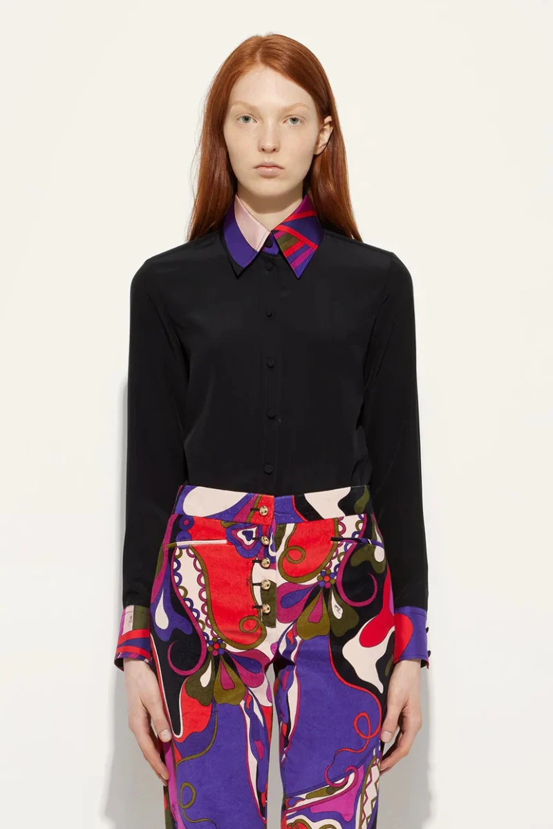 Crepe De Chine Shirt - Image 2