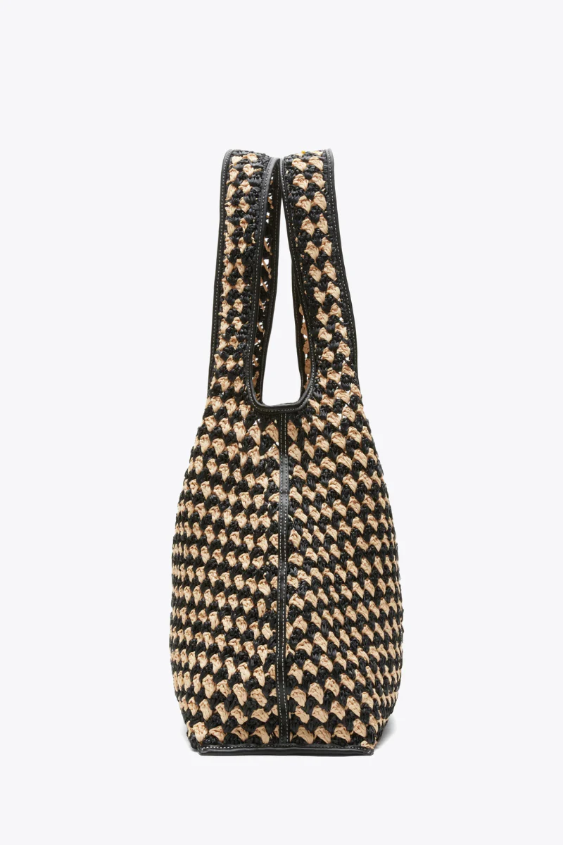 Crochet Raffia Market Tote - Image 3
