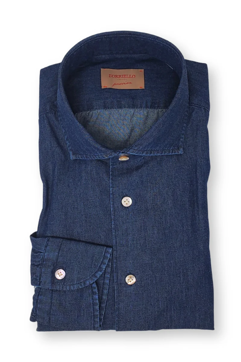 Dark Denim Sport Shirt