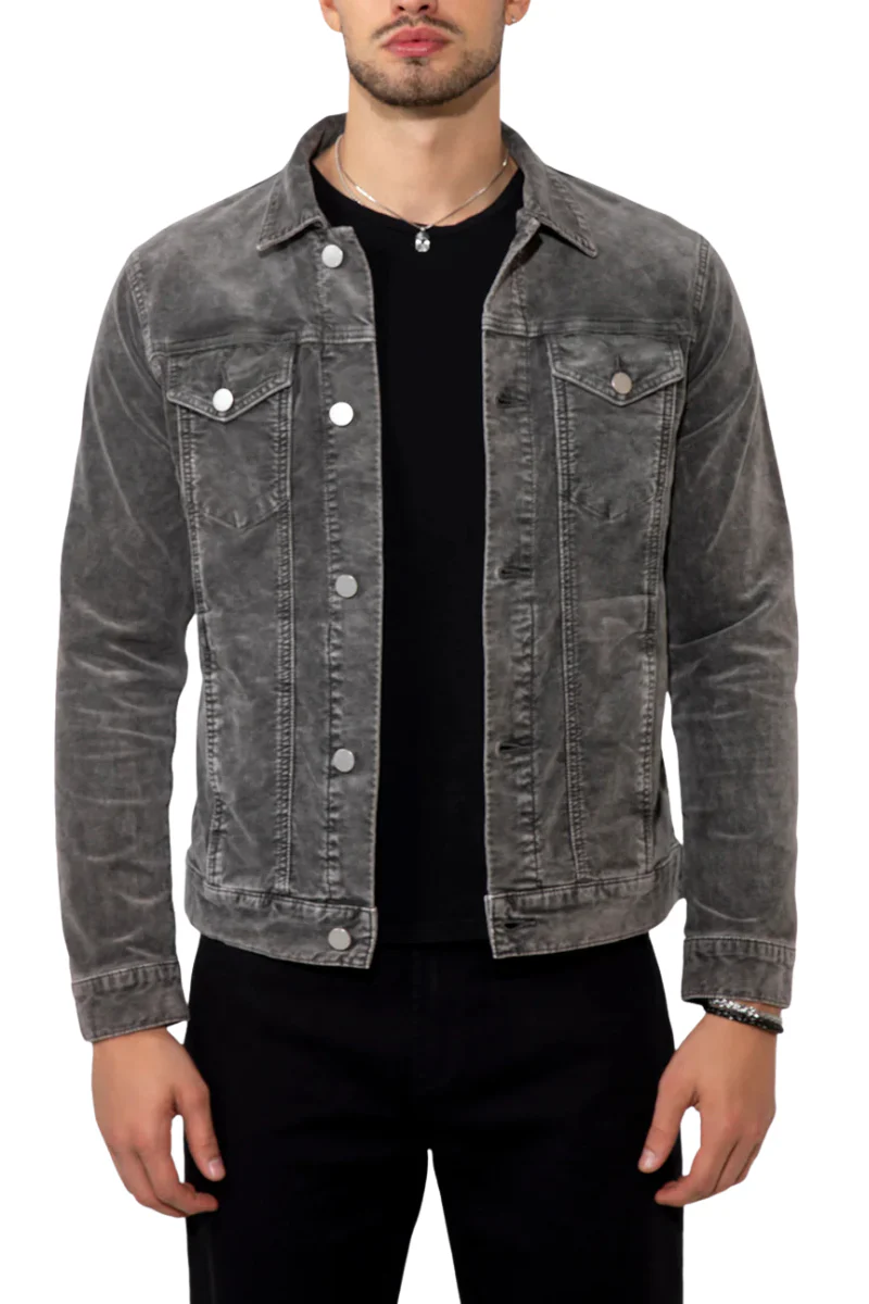 Dean Velvet Vintage Carbon Jacket