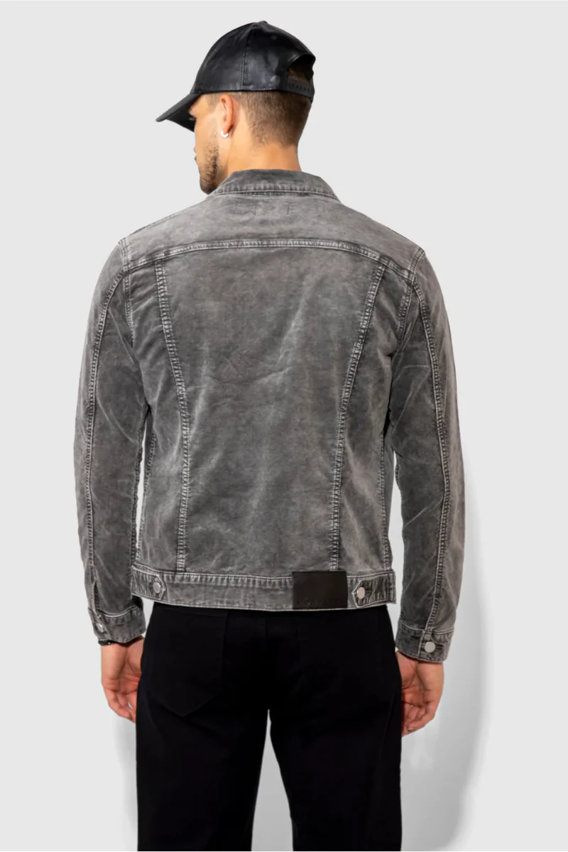 Dean Velvet Vintage Carbon Jacket - Image 3