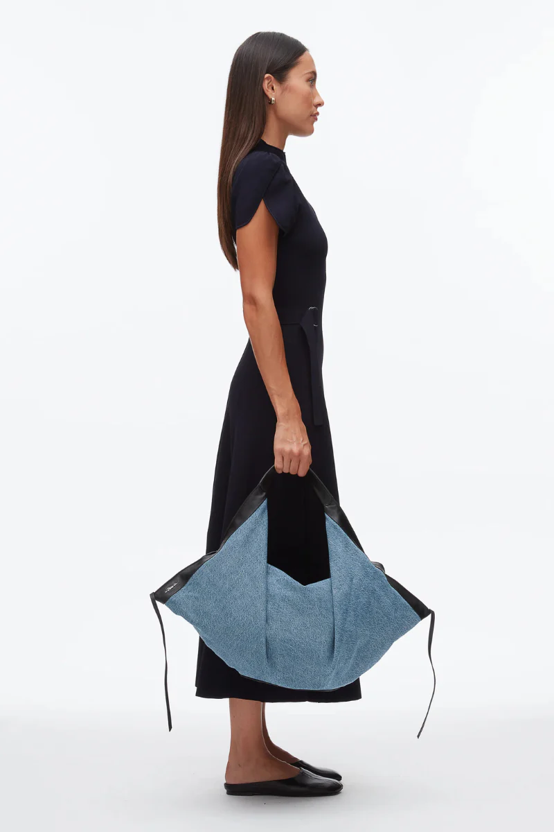 Denim Luna Large Bag - Image 2