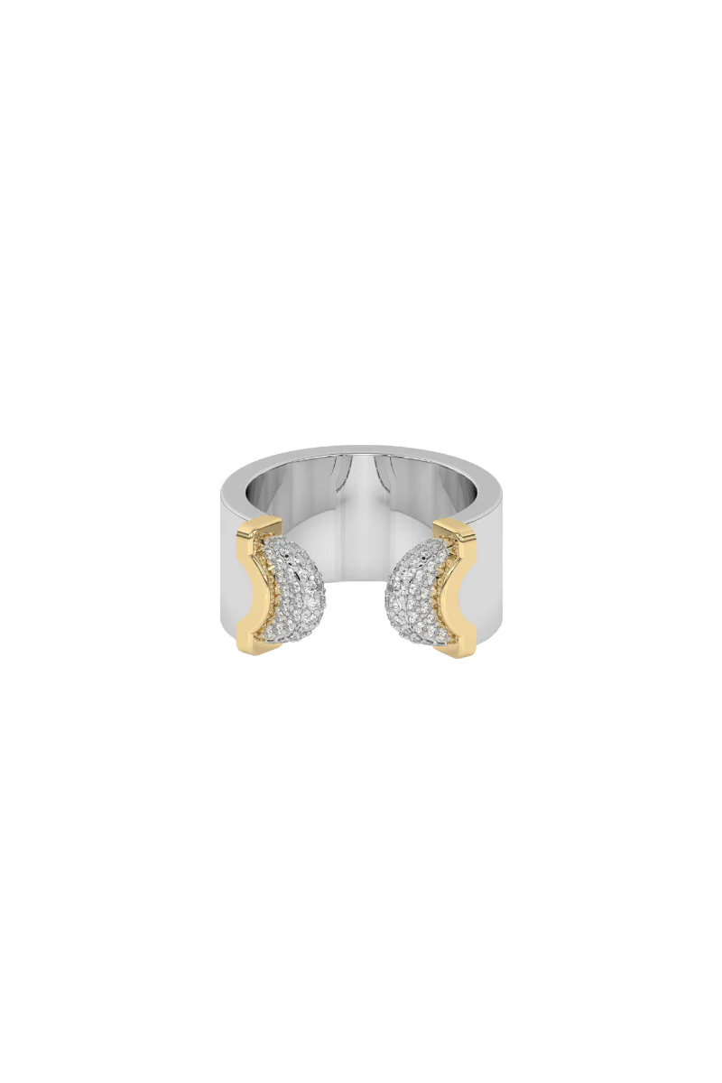 Doppia Luna Ring - Image 2
