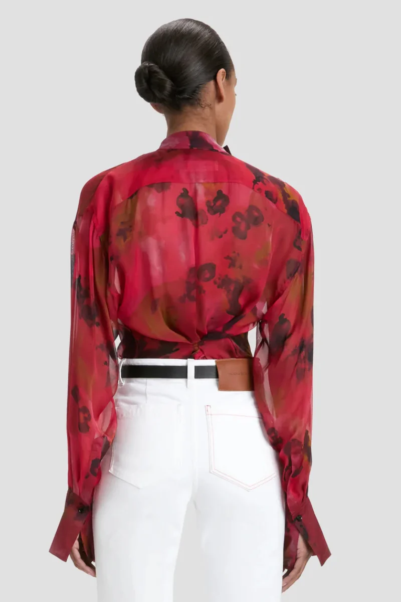 Drape Detail Blouse - Image 3