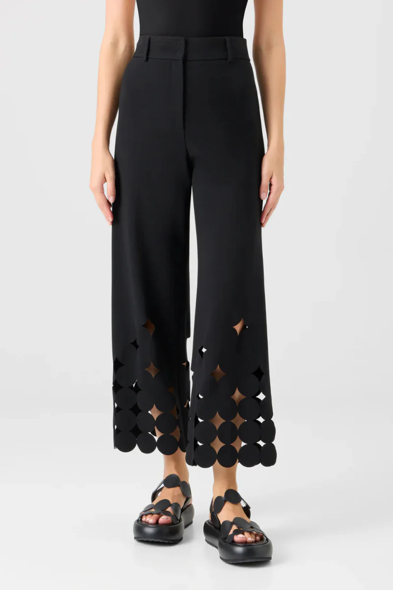 Dropping Dot Cut Out Chieko Pants - Image 2