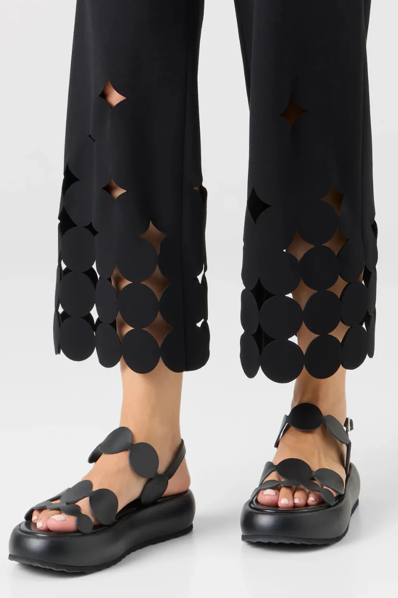 Dropping Dot Cut Out Chieko Pants - Image 3