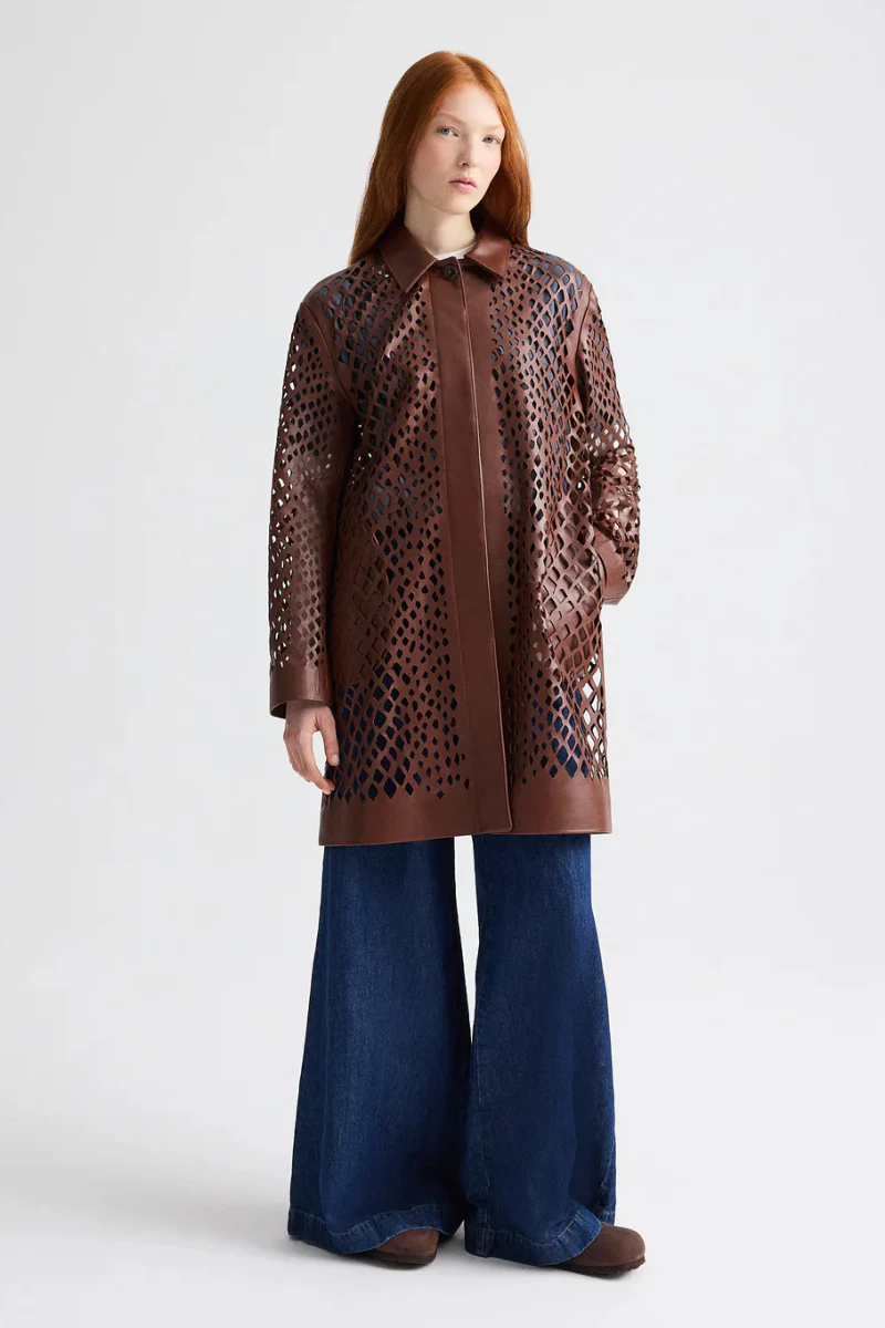 Edinburgh Laser Cut Coat - Image 2