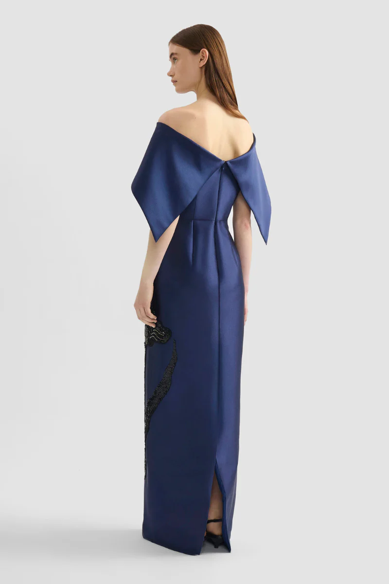 Embellished Mikado Gown - Image 4