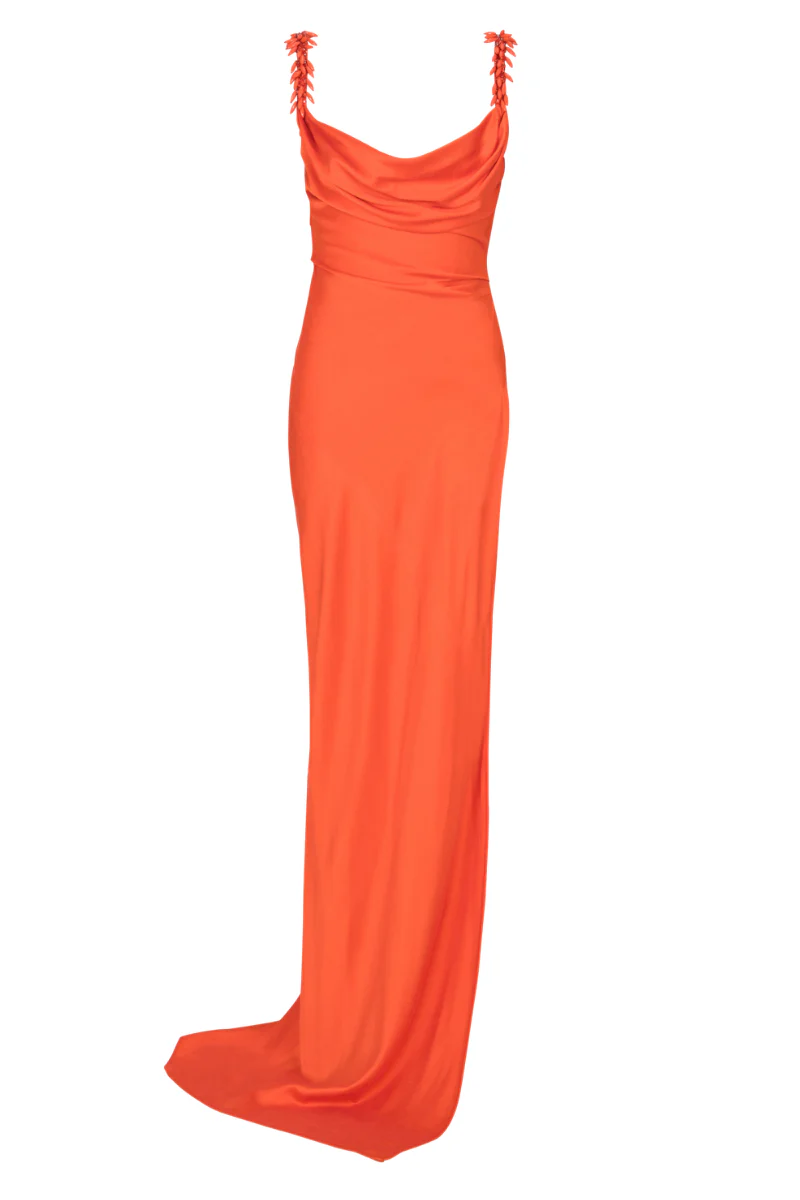 Embroidered Straps Dress