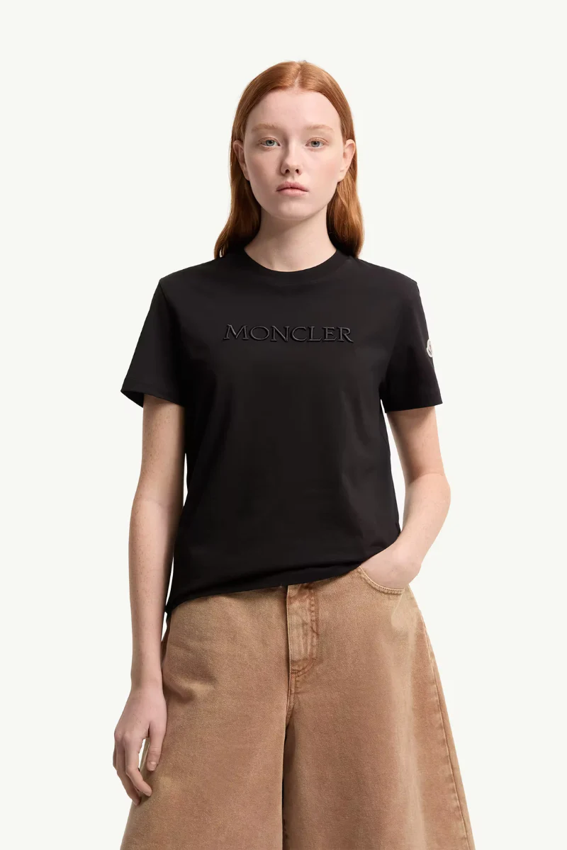 Embroidered Tonal Logo T-Shirt - Image 2
