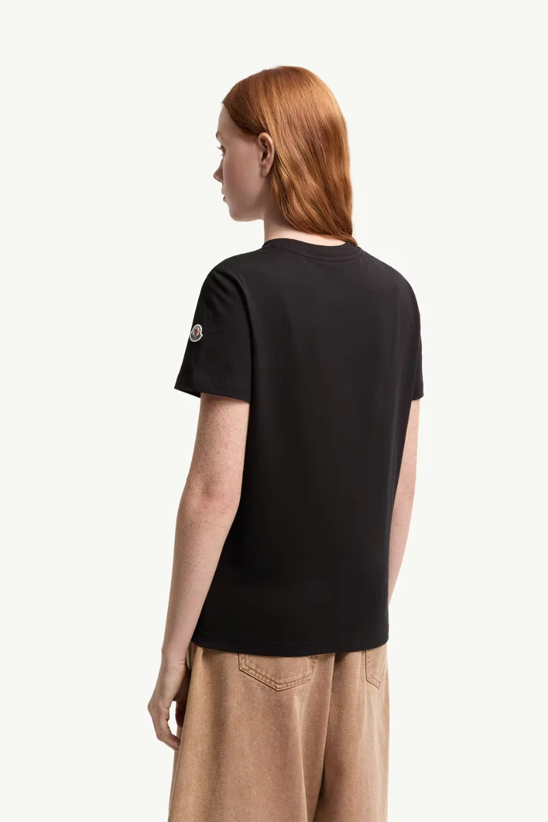 Embroidered Tonal Logo T-Shirt - Image 4