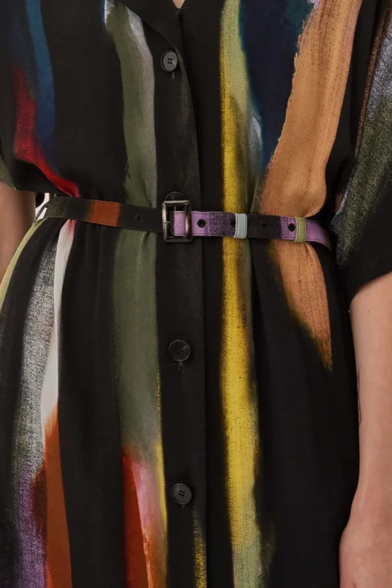 Empty Stripe Dress - Image 3