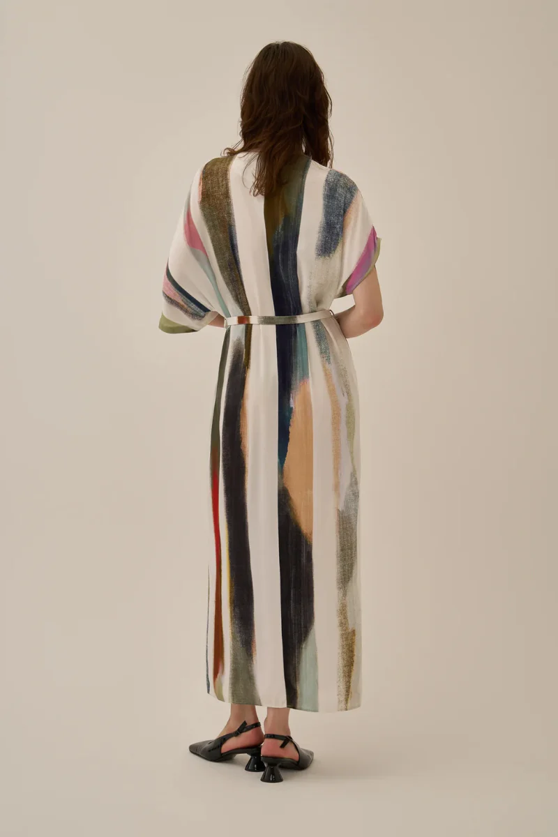 Empty Stripe Dress - Image 3