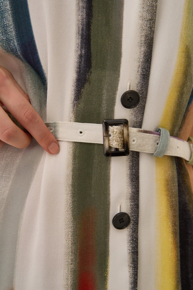 Empty Stripe Dress - Image 4
