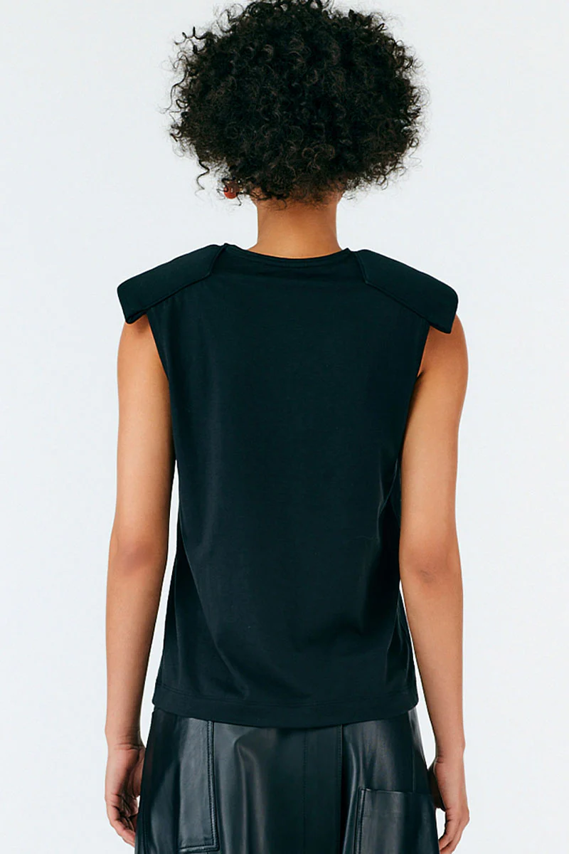 Epaulette T-Shirt - Image 3
