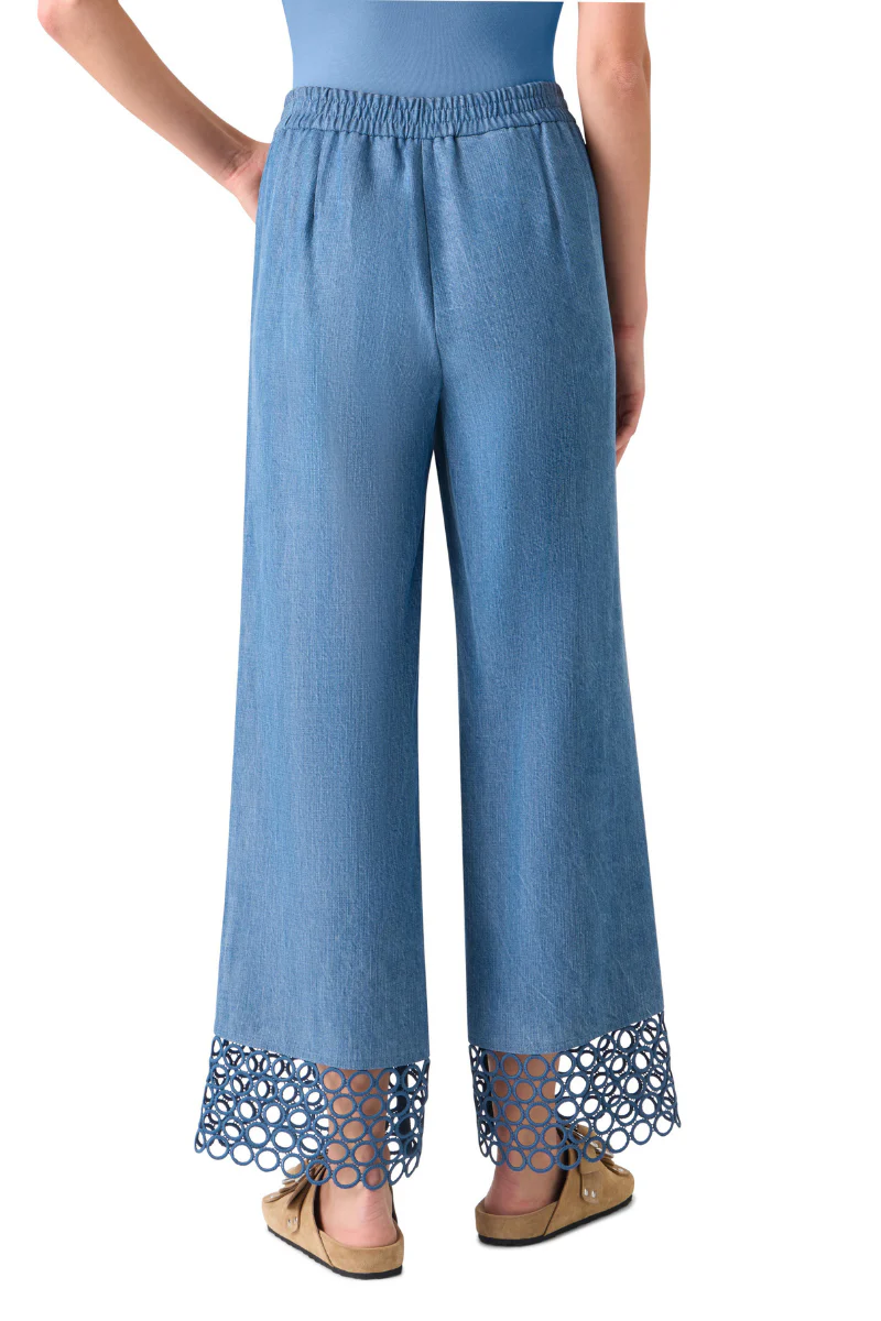 Eyelet Marlon Denim Pants - Image 2