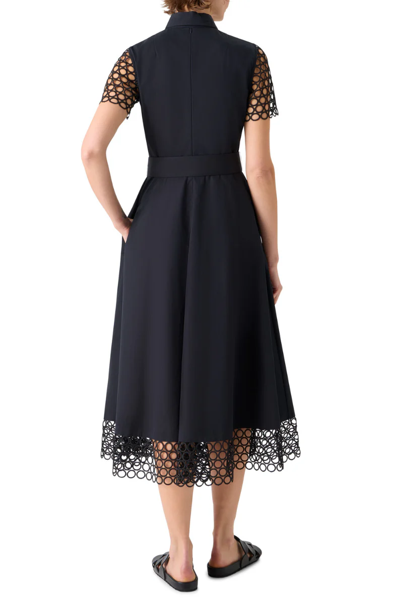 Eyelet Midi Dress - Image 4