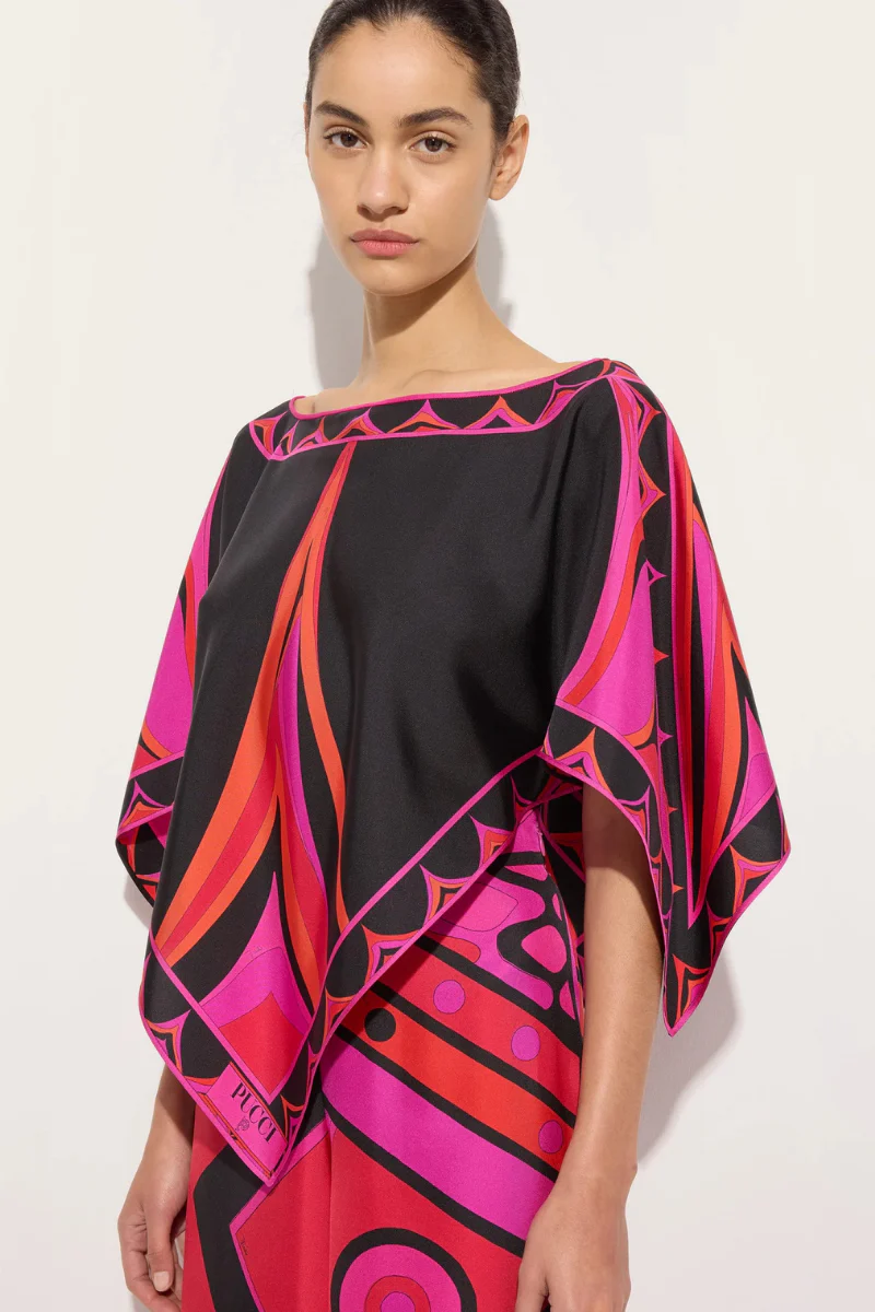 Fari Print Kaftan Top - Image 3