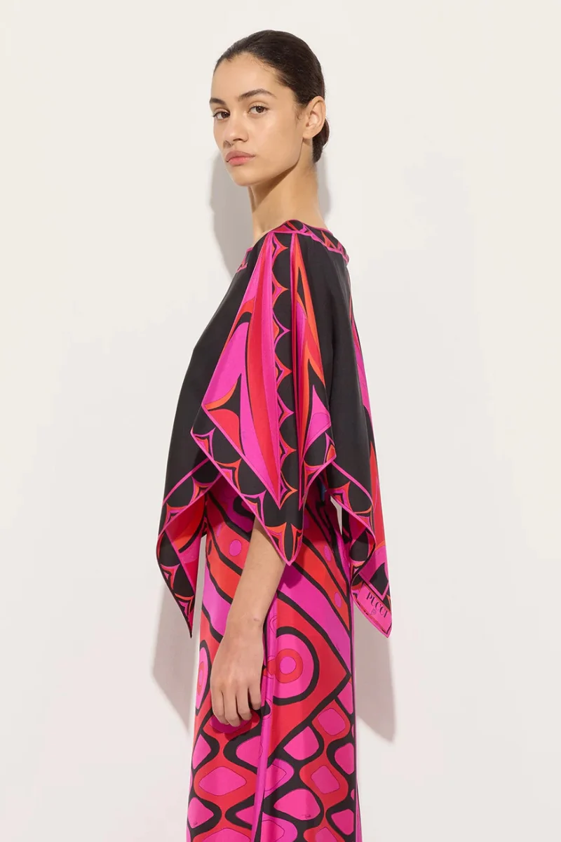 Fari Print Kaftan Top - Image 4