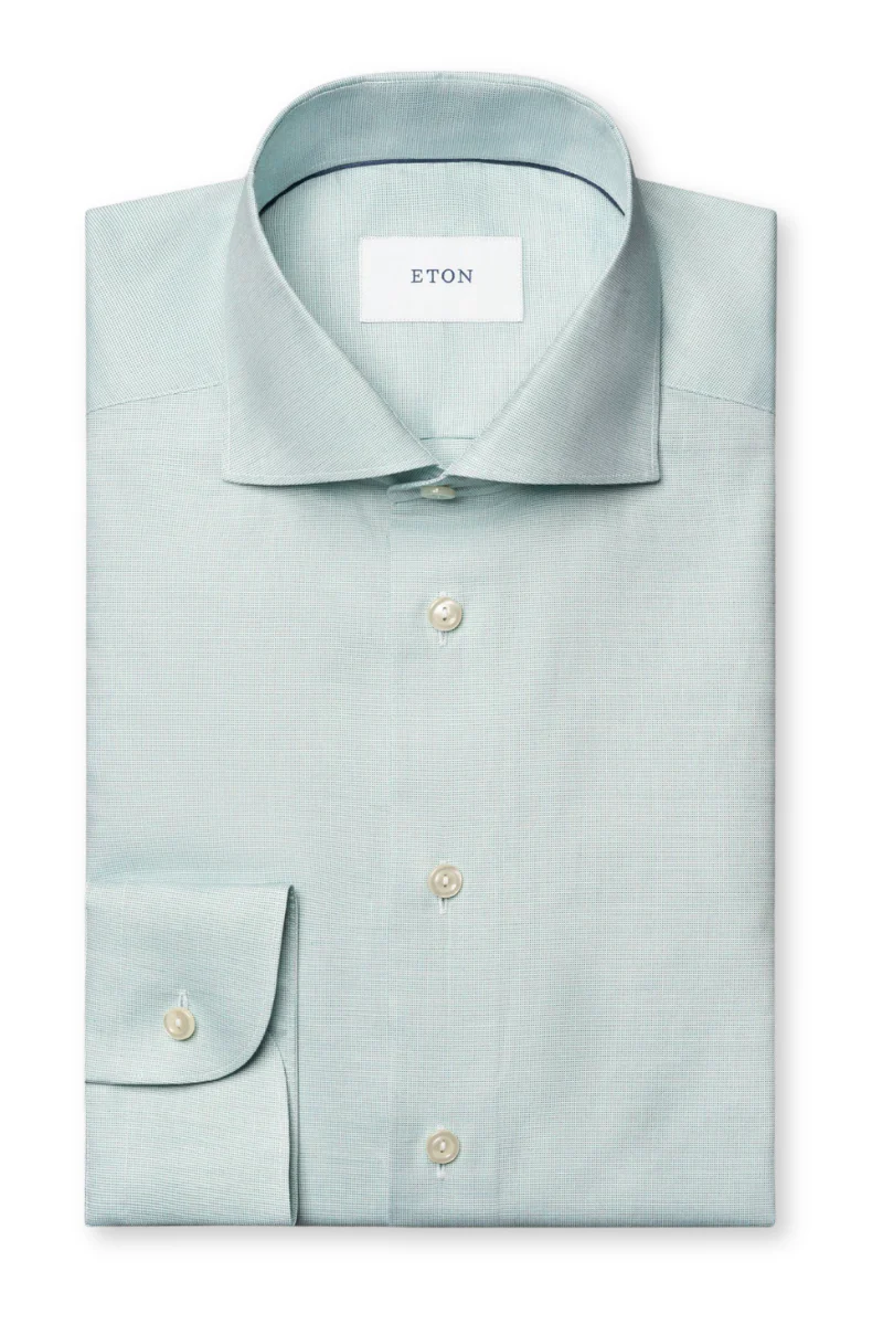 Filo di Scozia Jacquard Knit Shirt - Image 3