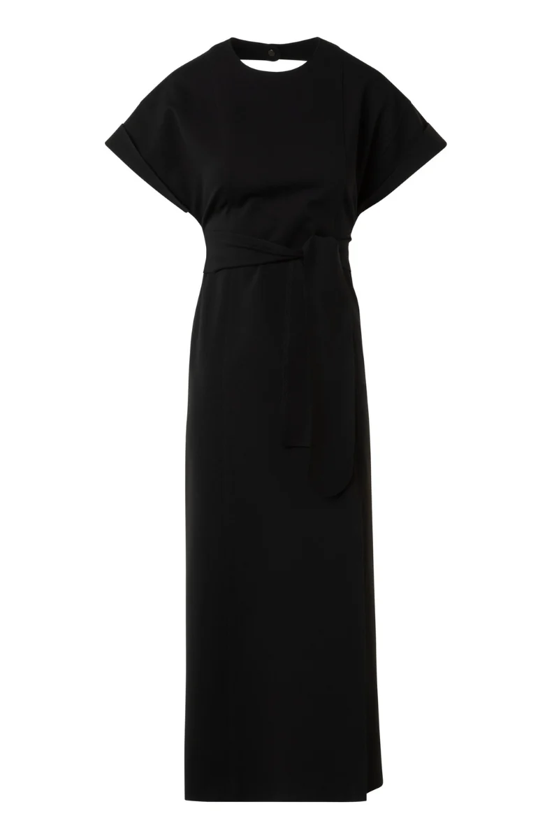 Fitted Jersey Midi Dress - Image 4